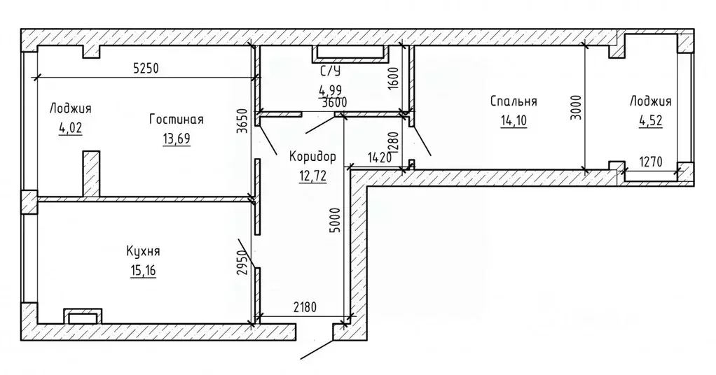 2-к кв. Кабардино-Балкария, Нальчик ул. Тарчокова (75.0 м) - Фото 2