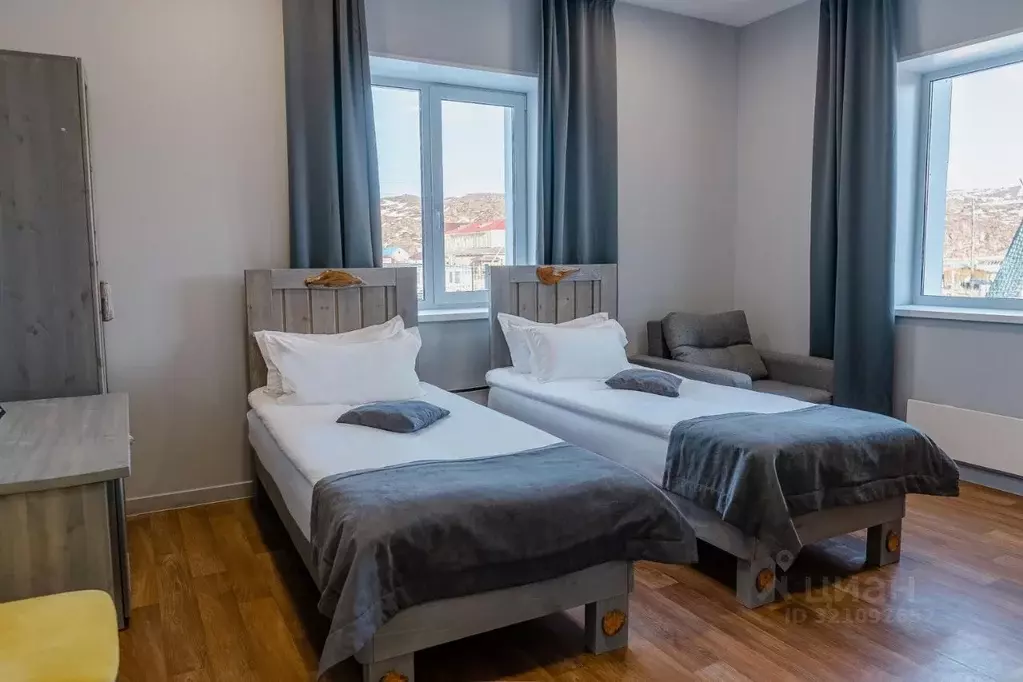 Комната Мурманская область, Кольский район, с. Териберка  (25.0 м) - Фото 0
