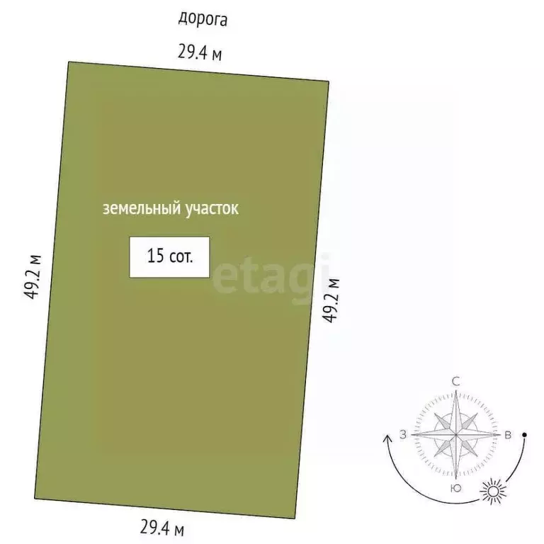 Участок в Ярославская область, Некрасовское рп  (15.0 сот.) - Фото 1