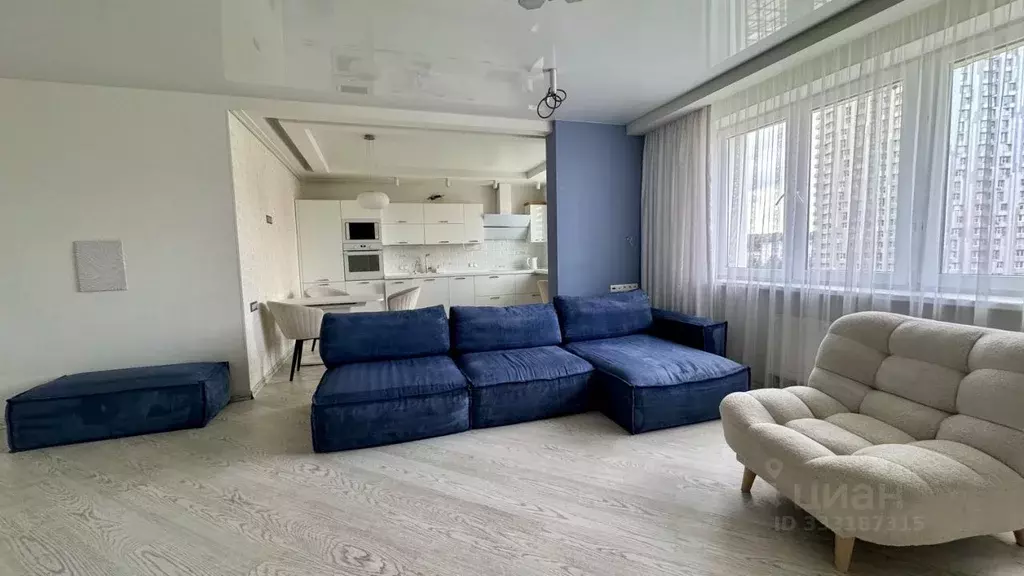 3-к кв. Московская область, Красногорск бул. Павшинский, 36 (116.0 м) - Фото 1