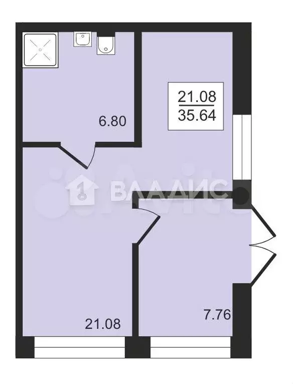 Продам помещение свободного назначения, 35.64 м - Фото 0