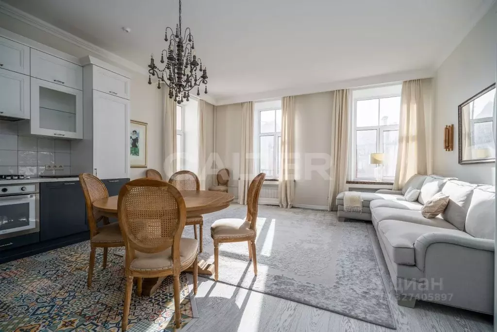 3-к кв. Санкт-Петербург Тверская ул., 20 (87.0 м) - Фото 1