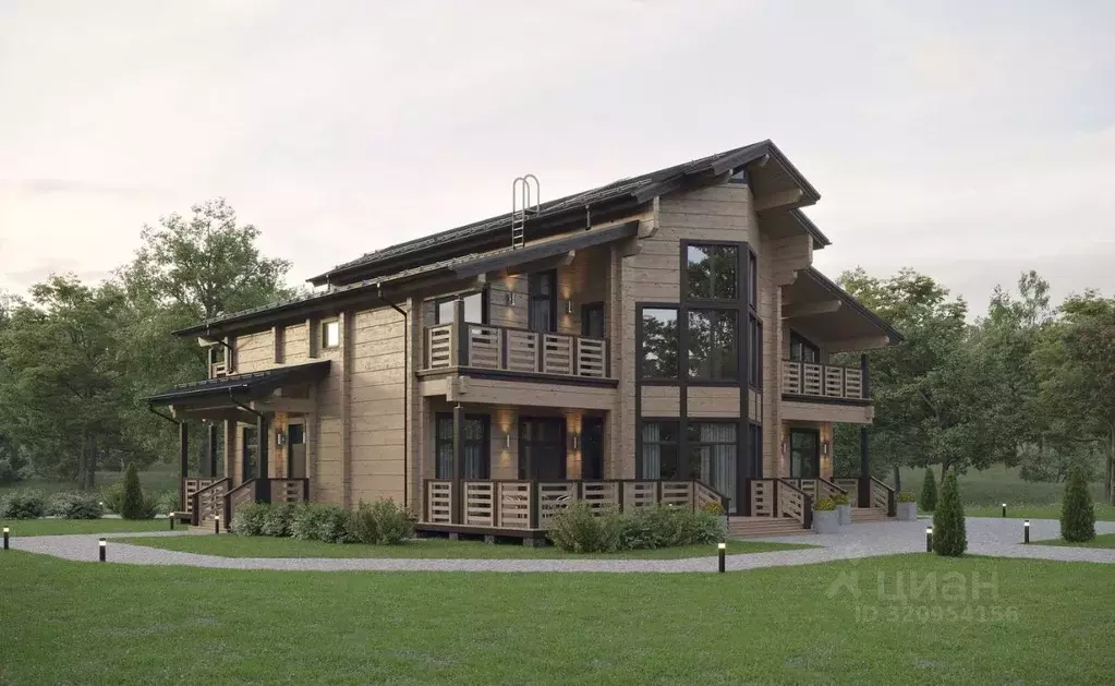 Коттедж в Ленинградская область, Всеволожский район, Куйвозовское ... - Фото 2