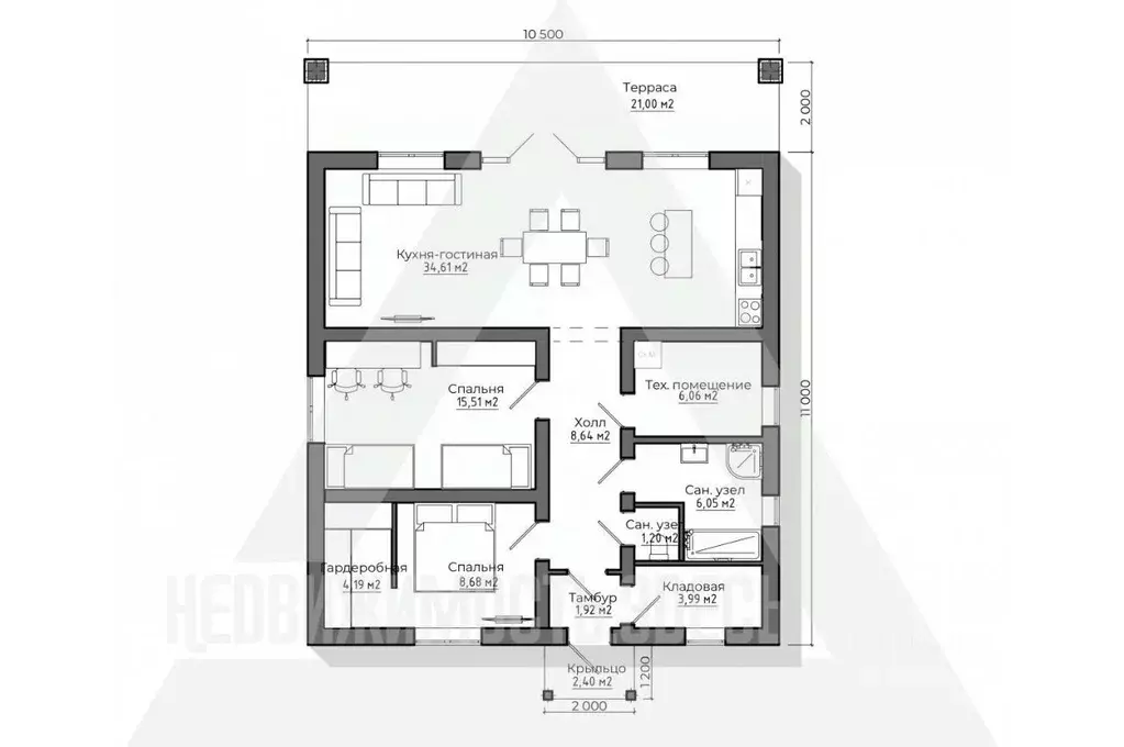 Дом в Владимирская область, Владимир ул. 1-я Полетная (139 м) - Фото 2