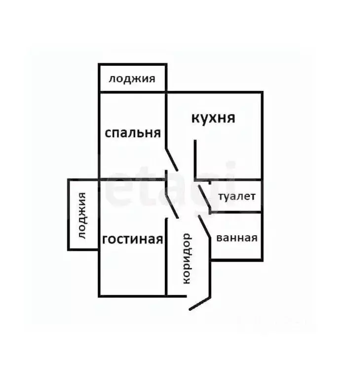 2-к кв. Татарстан, Казань ул. Оренбургский Тракт, 140Г (57.7 м) - Фото 0