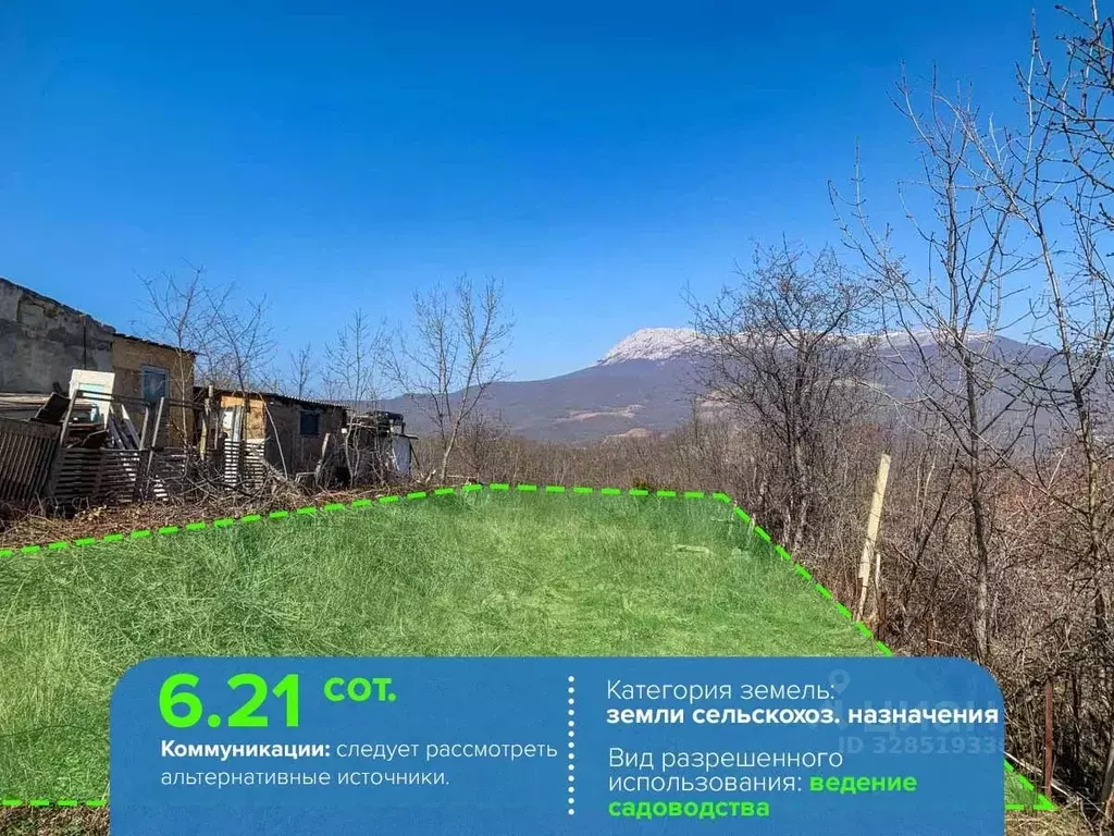 Участок в Крым, Алушта  (6.21 сот.) - Фото 2