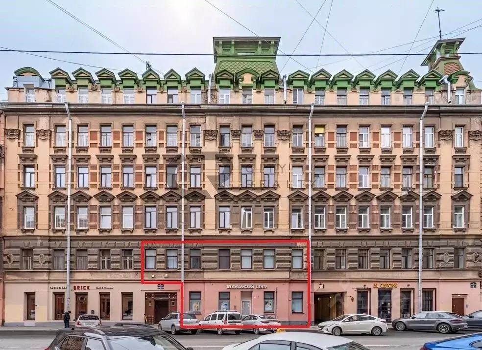 Помещение свободного назначения в Санкт-Петербург ул. Жуковского, 7-9 ... - Фото 2