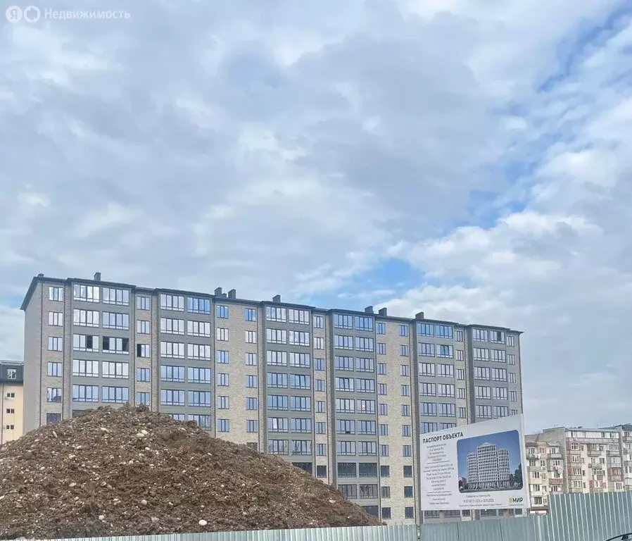 1-комнатная квартира: Нальчик, улица Тарчокова, 58 (43.3 м) - Фото 1