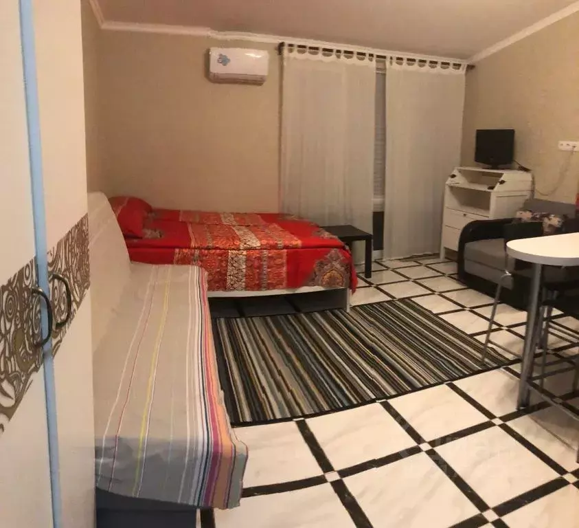 Студия Краснодарский край, Сочи Мамайка мкр, ул. Волжская, 77 (27.0 м) - Фото 1