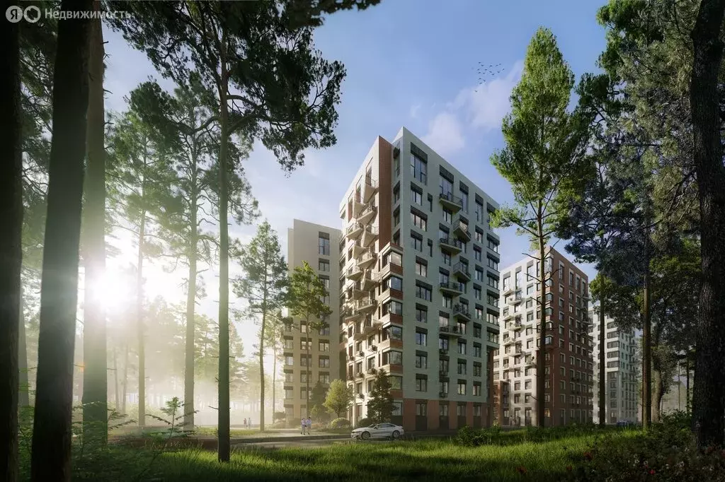 2-комнатная квартира: Сертолово, ЖК Верен Норт Сертолово (49.87 м) - Фото 1
