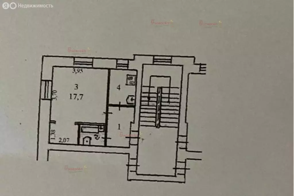 1-комнатная квартира: Первоуральск, улица Чкалова, 36 (29 м) - Фото 0