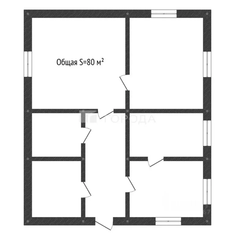 4-к кв. Кемеровская область, Новокузнецк ул. Космонавтов, 10 (80.0 м) - Фото 2