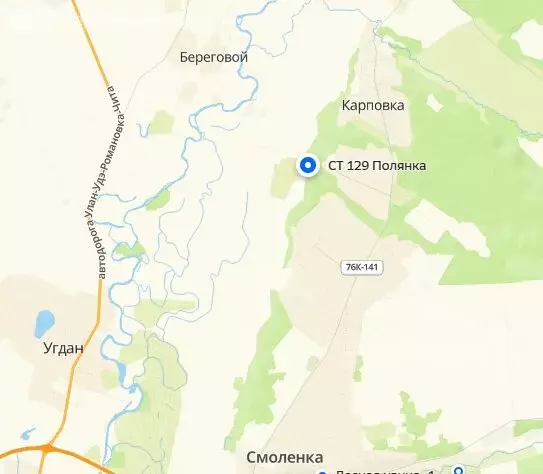 Участок в село Смоленка, 1 (9.9 м) - Фото 1