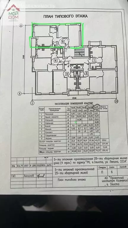 3-комнатная квартира: Элиста, улица В.И. Ленина, 333А (74.37 м) - Фото 2