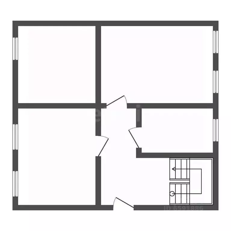Дом в Тульская область, Тула городской округ, д. Хомяково 99 (292 м) - Фото 2