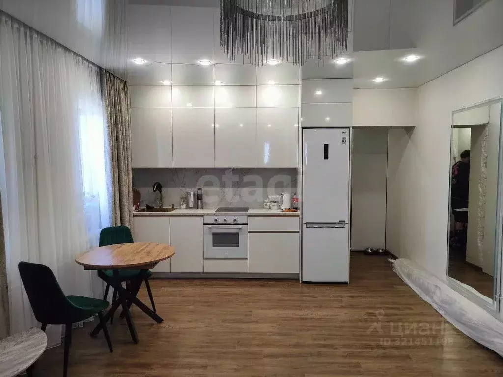 Студия Иркутская область, Иркутск ул. Клары Цеткин, 14 (42.2 м) - Фото 1