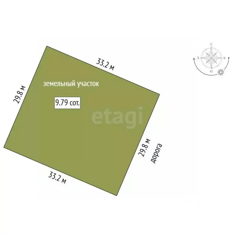 Участок в Саха (Якутия), Мегино-Кангаласский улус, Нижний Бестях пгт  ... - Фото 1