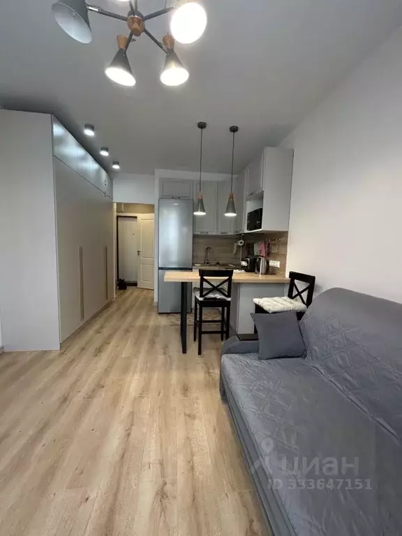Студия Москва Производственная ул., 17 (21.3 м) - Фото 2