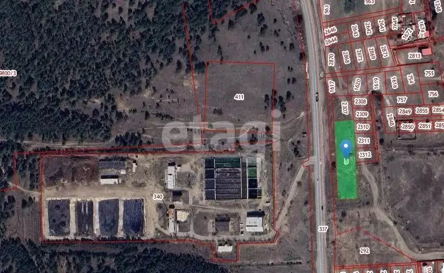 Участок в Бурятия, Иволгинский район, Сотниковское с/пос, с. Сотниково ... - Фото 1