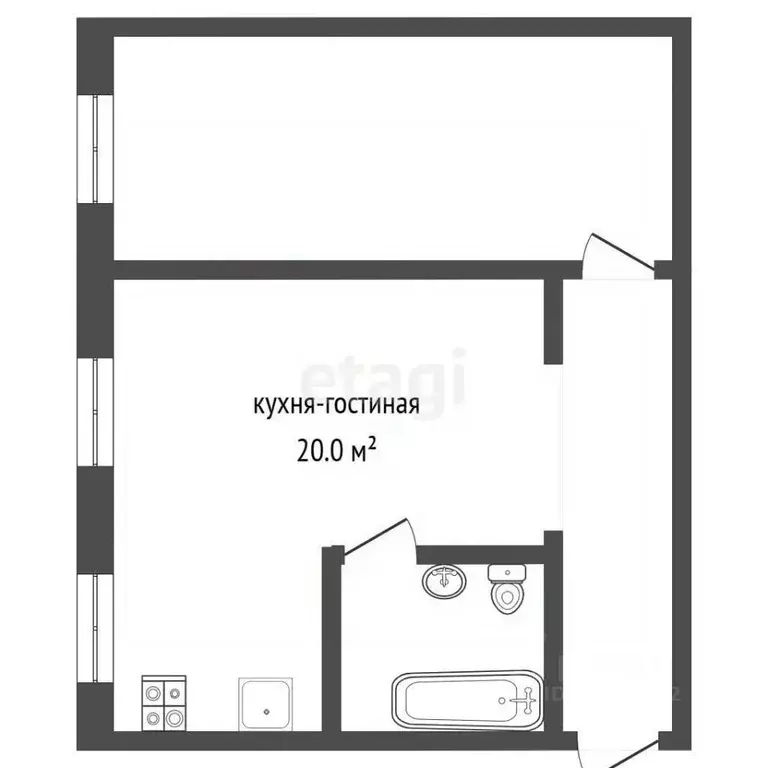 1-к кв. Ставропольский край, Ессентуки ул. Буачидзе (64.8 м) - Фото 2