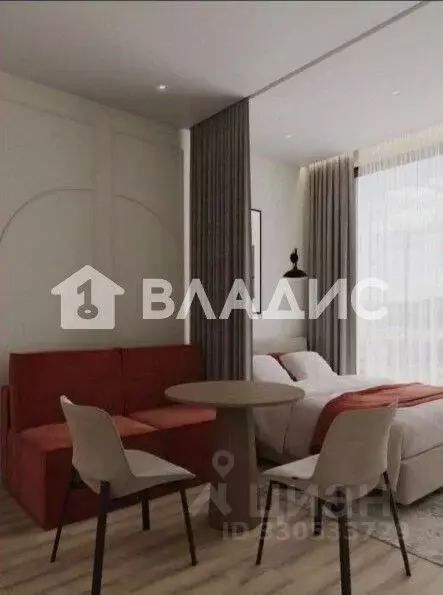 Студия Москва Автомобильный проезд, 4 (23.5 м) - Фото 1