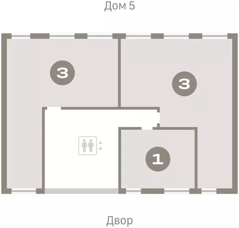 3-комнатная квартира: Екатеринбург, микрорайон Академический, 19-й ... - Фото 1