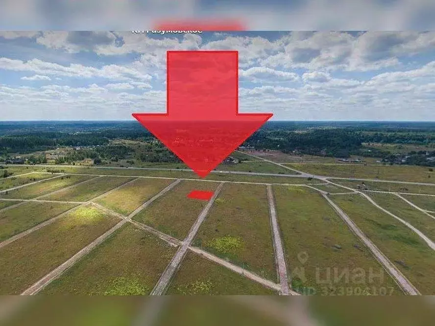 Участок в Московская область, Можайский муниципальный округ, д. ... - Фото 1