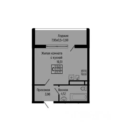 Студия Краснодарский край, Туапсинский муниципальный округ, с. ... - Фото 1