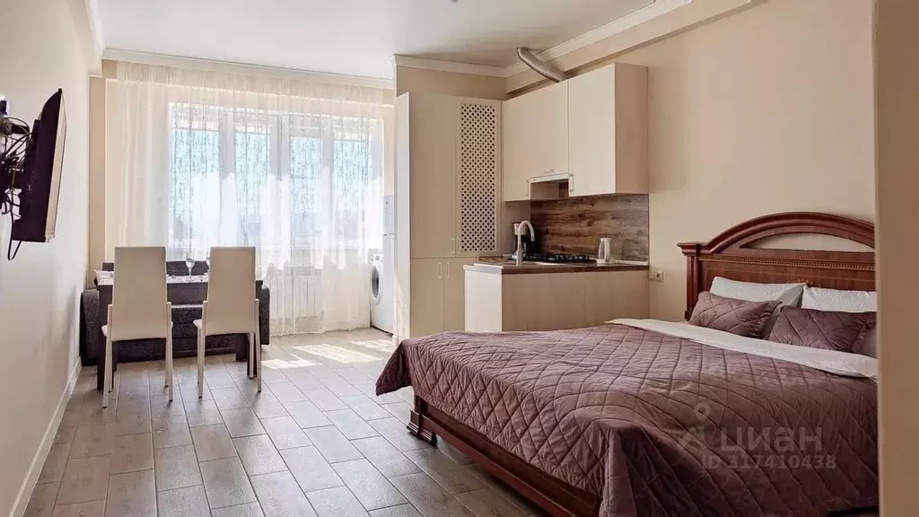 1-к кв. Ставропольский край, Ессентуки ул. Буачидзе, 1к3 (38.0 м) - Фото 0