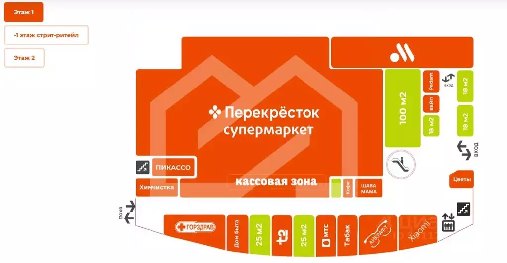 Торговая площадь в Москва Пятницкое ш., 39 (100 м) - Фото 2