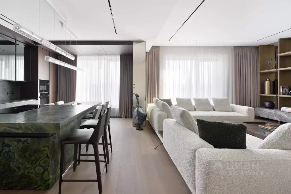 4-к кв. Москва ул. Усачева, 15А (160.0 м) - Фото 2