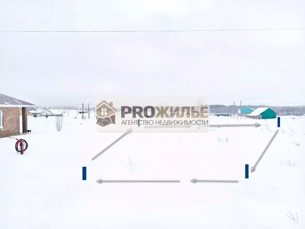 Участок в Башкортостан, Белебей Чайковка мкр, ул. Восьмая, 4 (9.0 ... - Фото 1