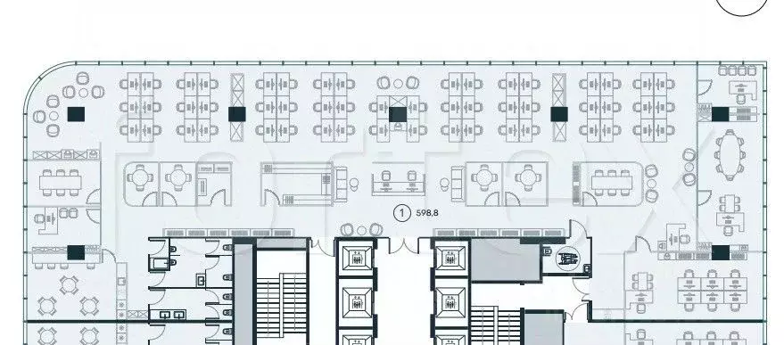 Офис в Москва ул. Грузинский Вал, 3С9 (600 м) - Фото 1