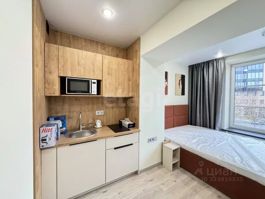 Студия Санкт-Петербург ул. Константина Заслонова, 8Б (18.3 м) - Фото 1