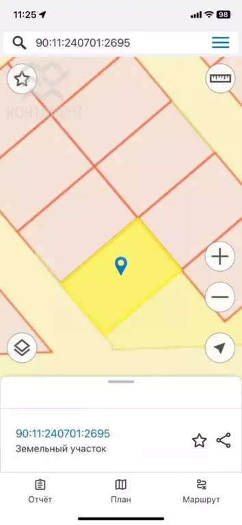 Участок в Крым, Сакский район, Штормовское с/пос, с. Приветное  (6.0 ... - Фото 1