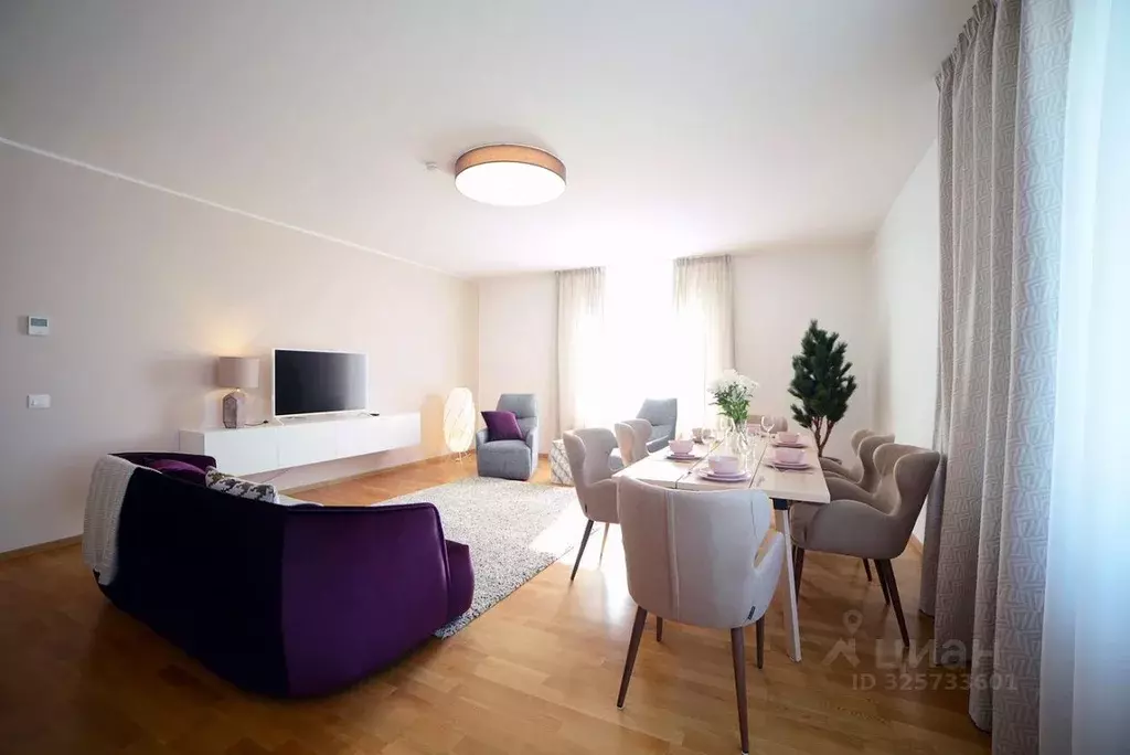 3-к кв. Санкт-Петербург наб. Реки Смоленки, 35к1 (121.6 м) - Фото 1