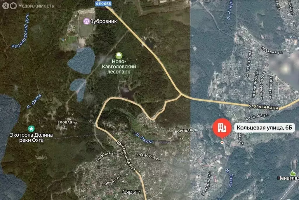 Участок в городской посёлок Токсово, Кольцевая улица, 6Б (13.57 м) - Фото 2