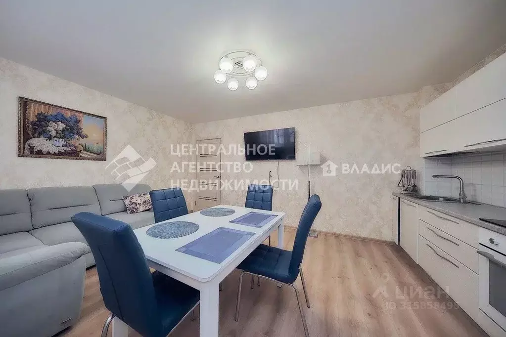 2-к кв. Рязанская область, Рыбное ул. Перспективная, 4 (73.4 м) - Фото 1