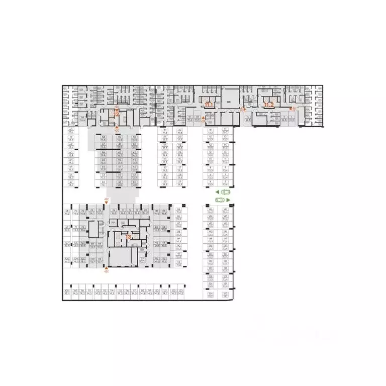 Гараж в Москва Левел Мичуринский жилой комплекс, к8 (17 м) - Фото 2