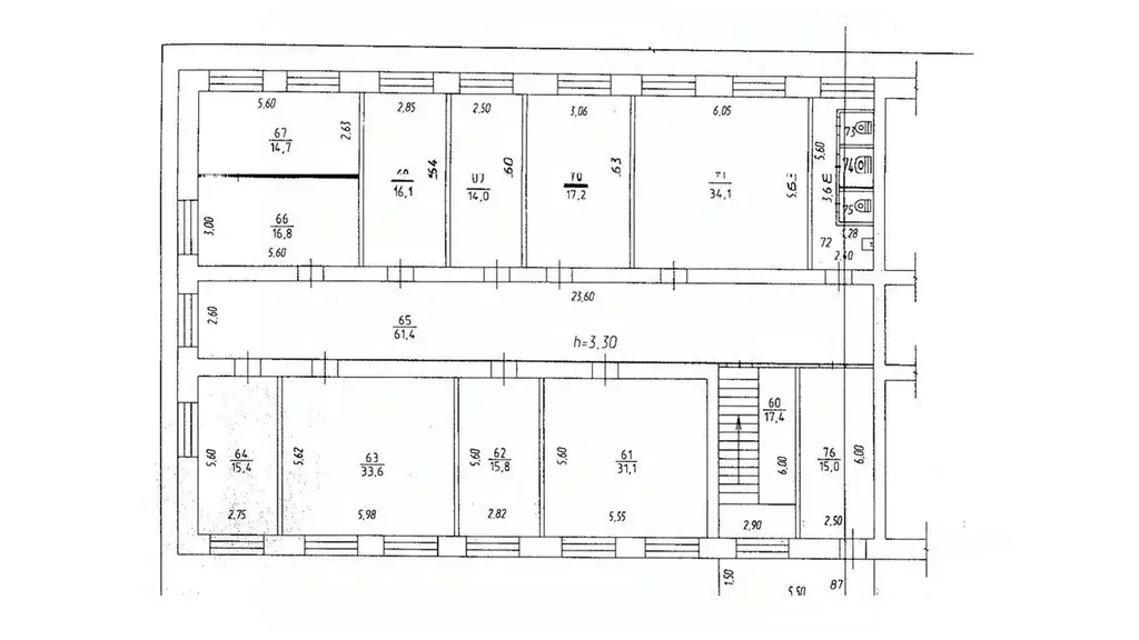 Офис в Кемеровская область, Осинники ул. Революции, 2 (14 м) - Фото 2