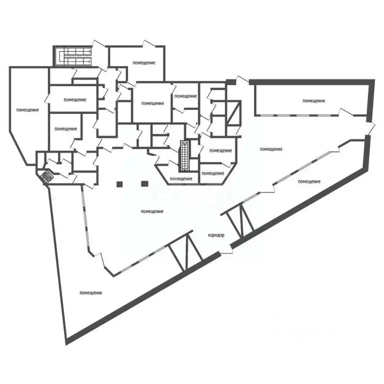 Офис в Воронежская область, Россошь просп. Труда, 1А (1950 м) - Фото 2