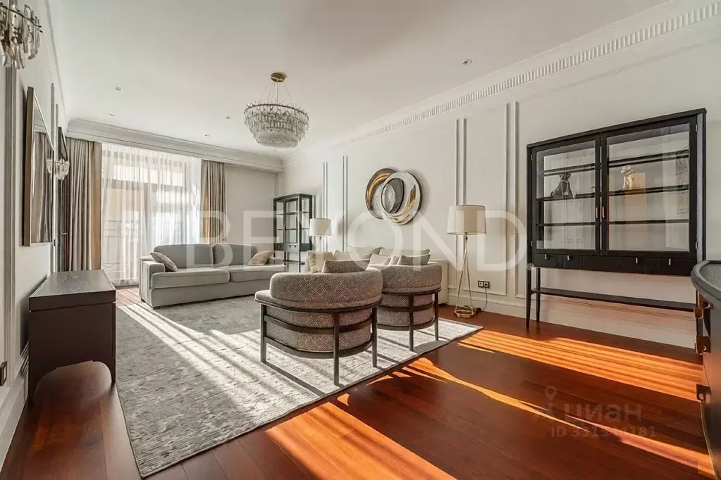 4-к кв. Санкт-Петербург наб. Реки Фонтанки, 76к2 (218.3 м) - Фото 1