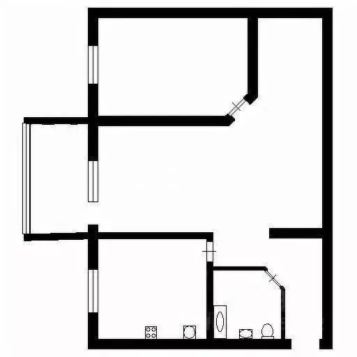 2-к кв. Кемеровская область, Юрга ул. Кирова, 29 (45.0 м) - Фото 2