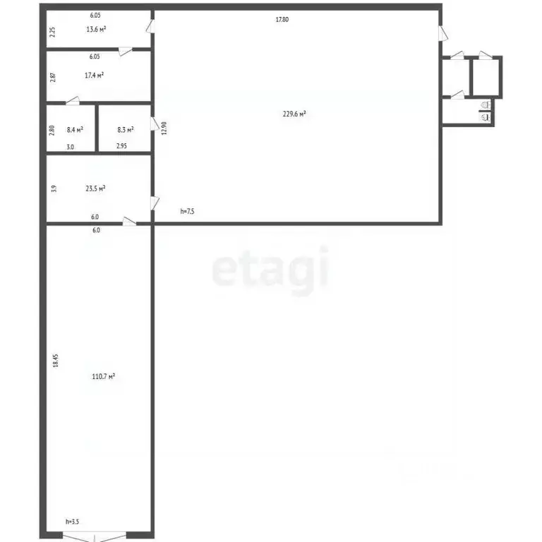 Склад в Калужская область, Калуга проезд 1-й Академический, 14 (437 м) - Фото 2