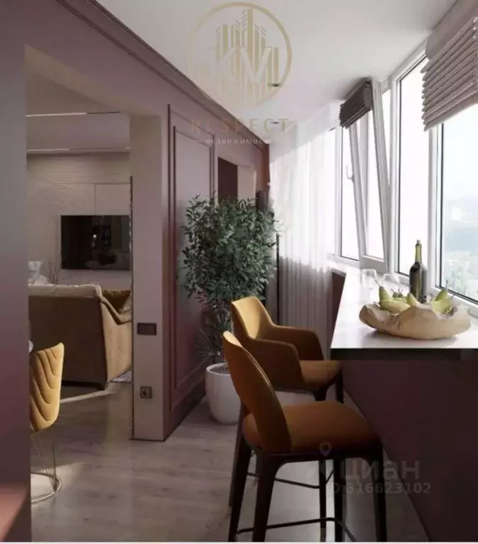 1-к кв. Ставропольский край, Пятигорск ул. Бунимовича, 1А (65.0 м) - Фото 0