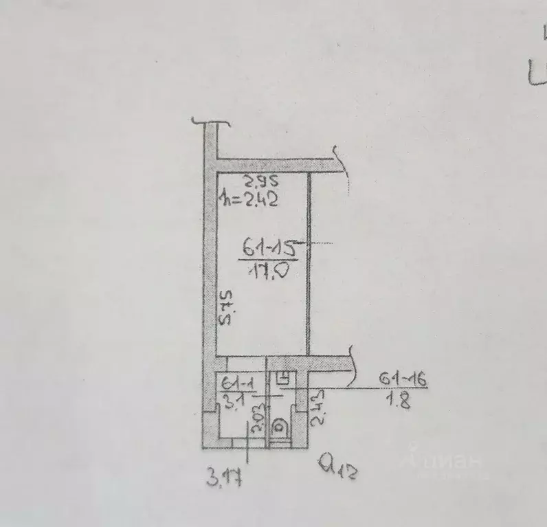 Помещение свободного назначения в Крым, Ялта ул. Тимирязева, 37 (22 м) - Фото 2