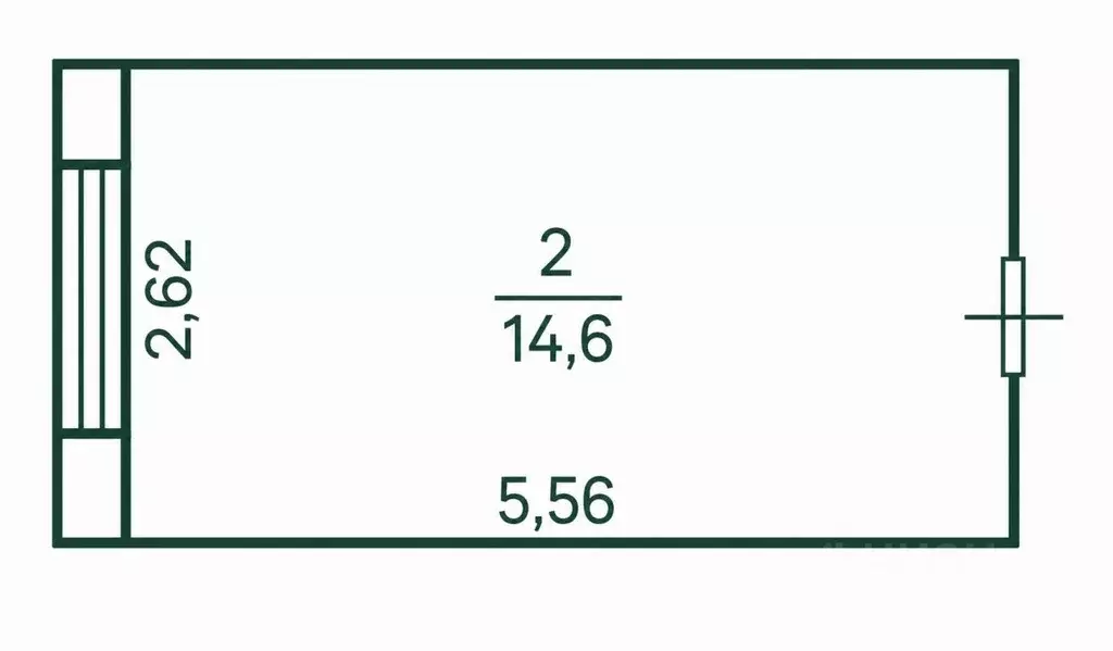 Комната Санкт-Петербург Горелово тер., ул. Заречная, 10 (14.6 м) - Фото 2