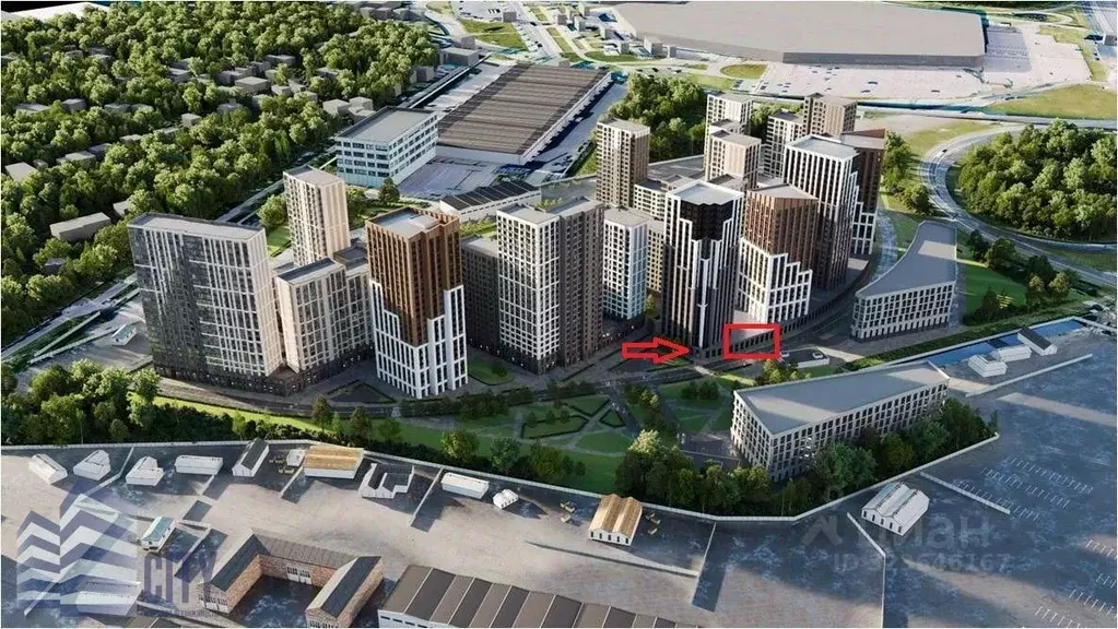 Помещение свободного назначения в Москва № 70 кв-л,  (501 м) - Фото 1