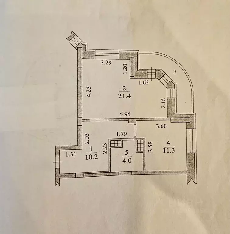 1-к кв. Московская область, Щелково Талсинская ул., 25 (46.0 м) - Фото 0