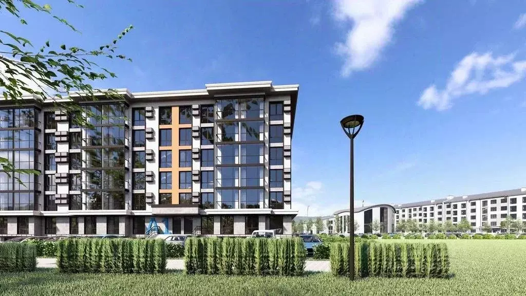 1-к кв. Кабардино-Балкария, Нальчик ул. Солнечная, 7/7 (37.5 м) - Фото 1